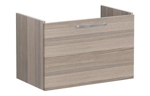 VitrA Root Flat 80cm 1 Drawer Washbasin Unit - Cordoba